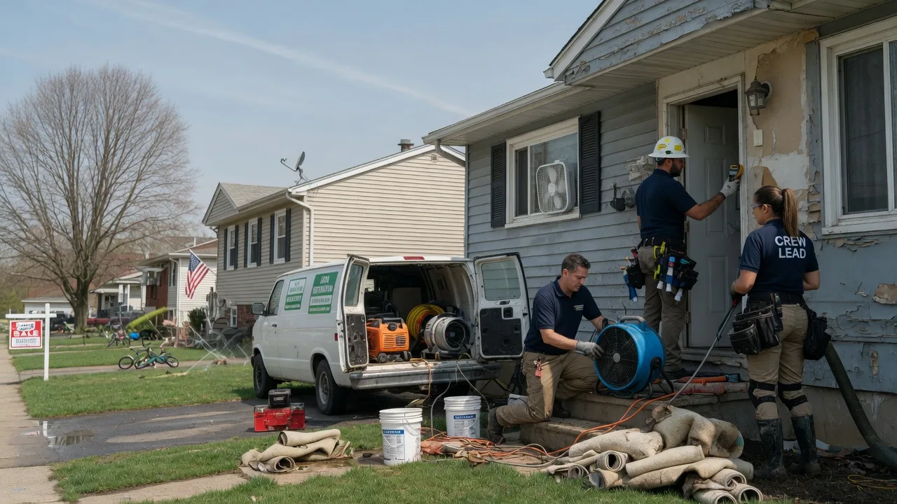 Flood Cleanup in Lincoln Park, NJ near me